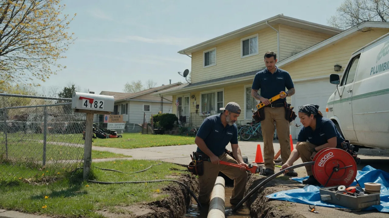 Gas Line Repair in Mount Olive, IL near me